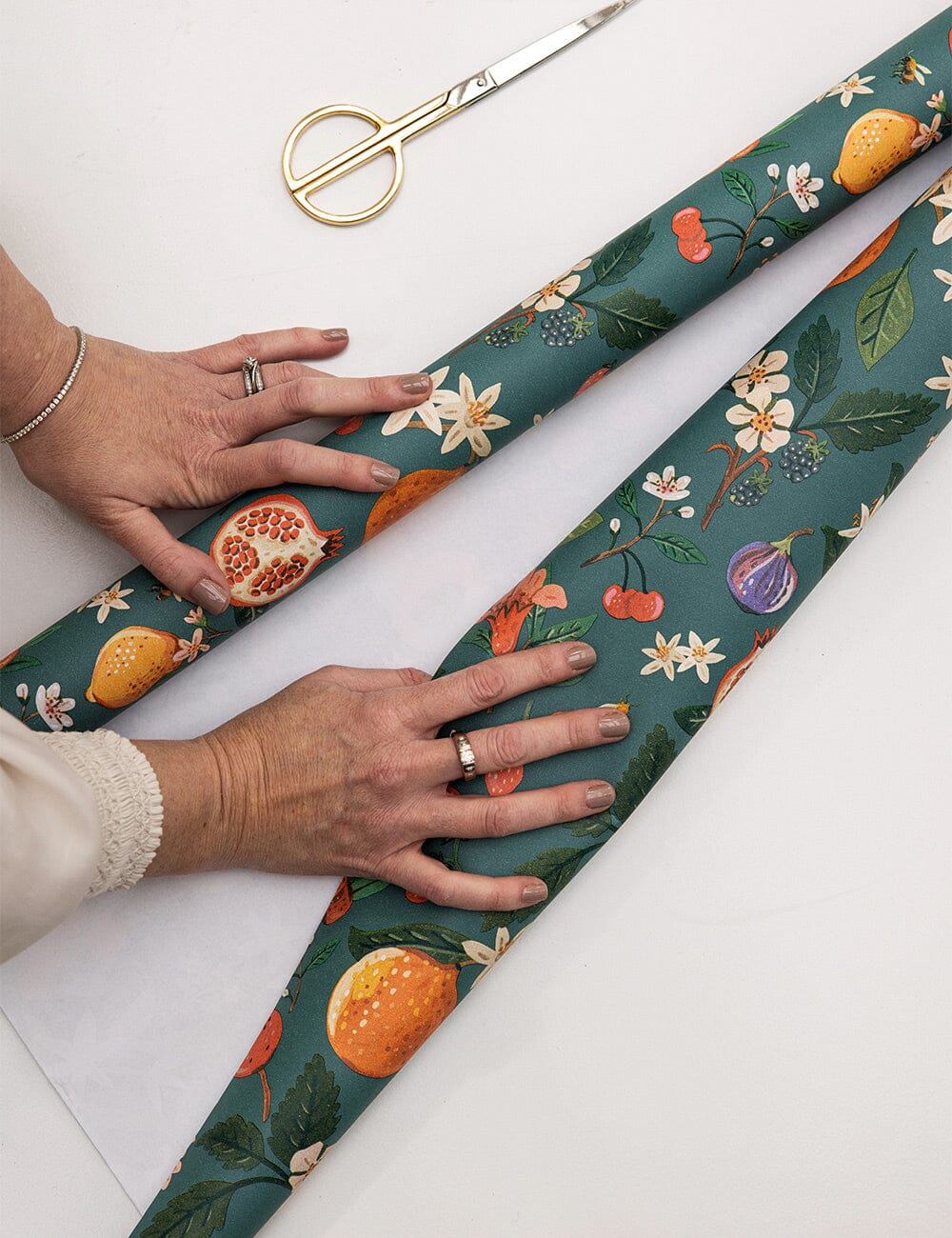 Gift Wrap Roll 3m - Tutti Fruity | Bespoke Letterpress