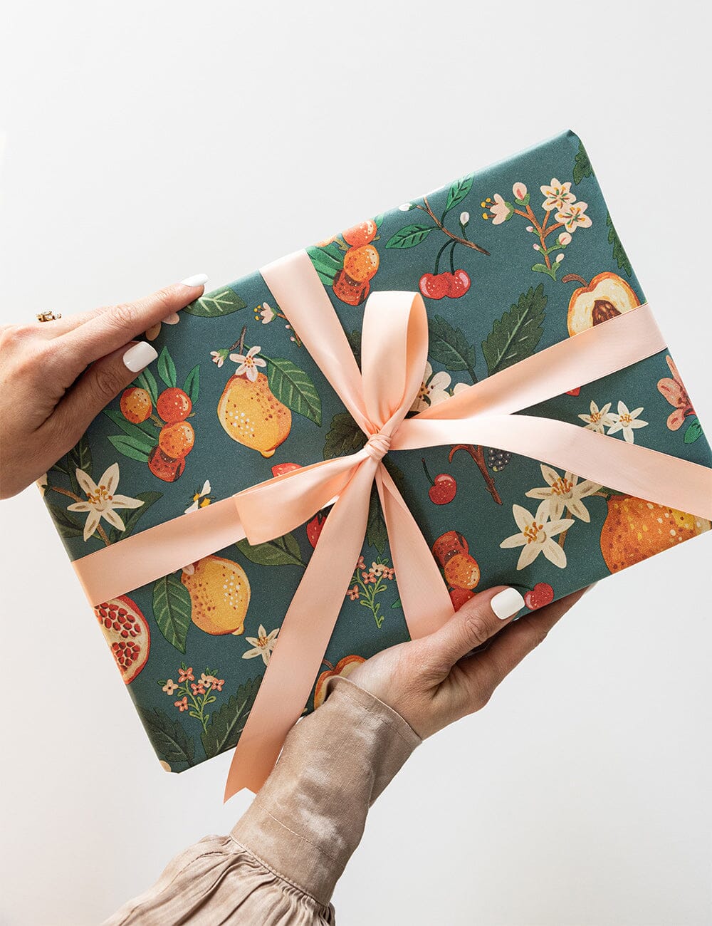 Gift Wrap Roll 3m - Tutti Fruity | Bespoke Letterpress