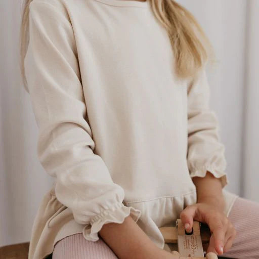 Bailey Top Pima Cotton - Swan | Jamie Kay