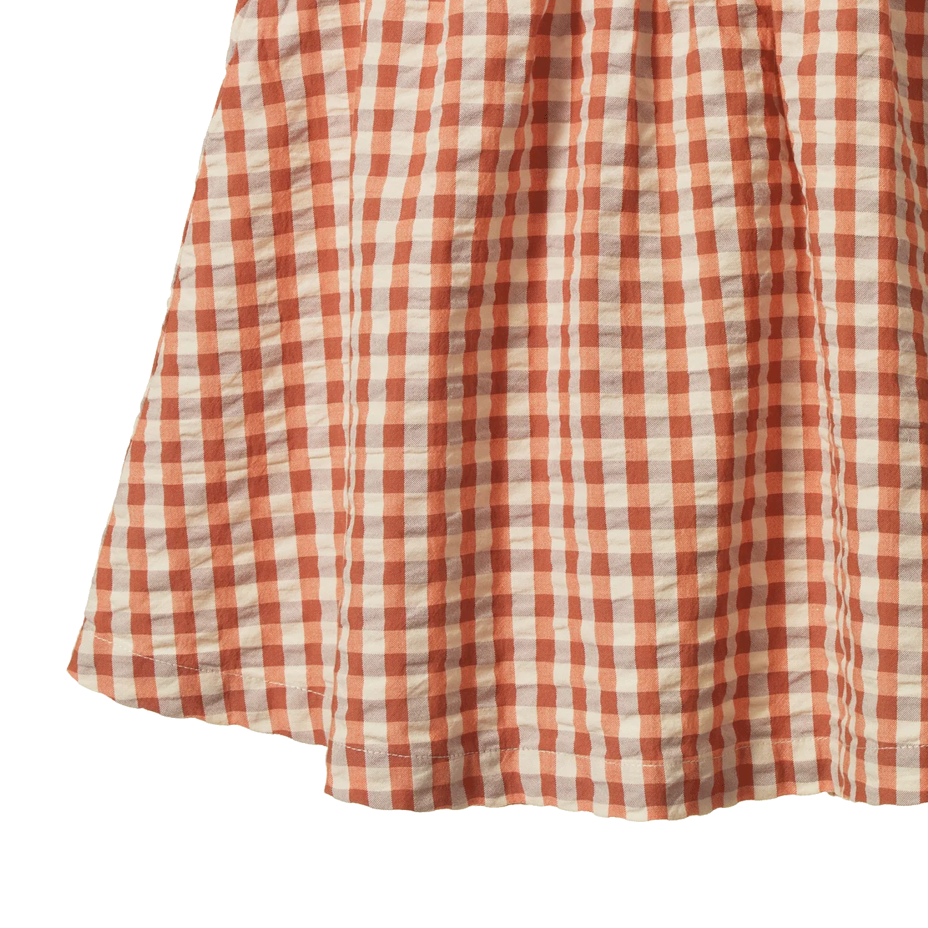 UNA DRESS - Dandelion Gingham | Nature Baby