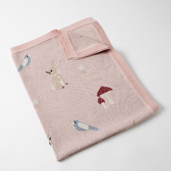 Enchanted Knitted Baby Blanket | Jiggle & Giggle