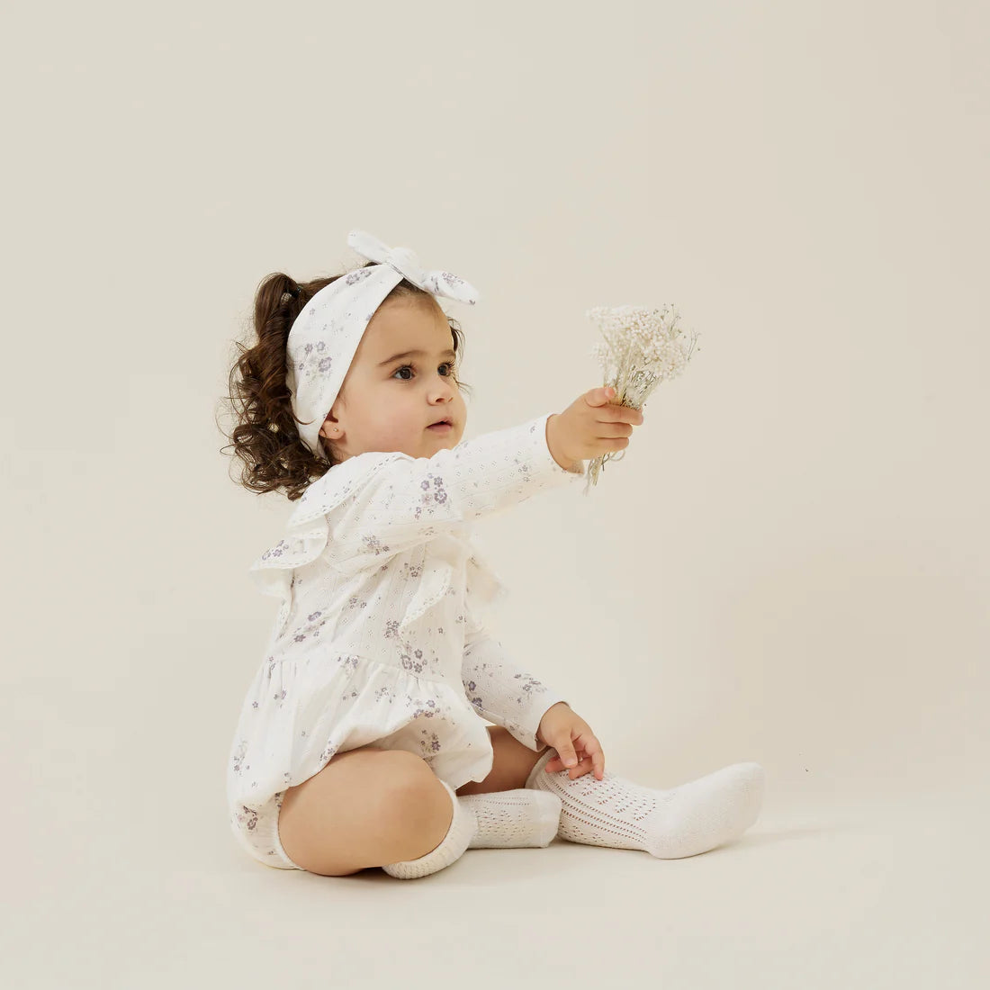 Grace Floral Bubble Romper | Aster & Oak