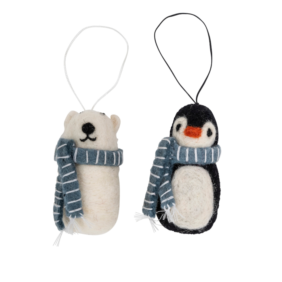 Penguin with Blue Scarf | Pashom
