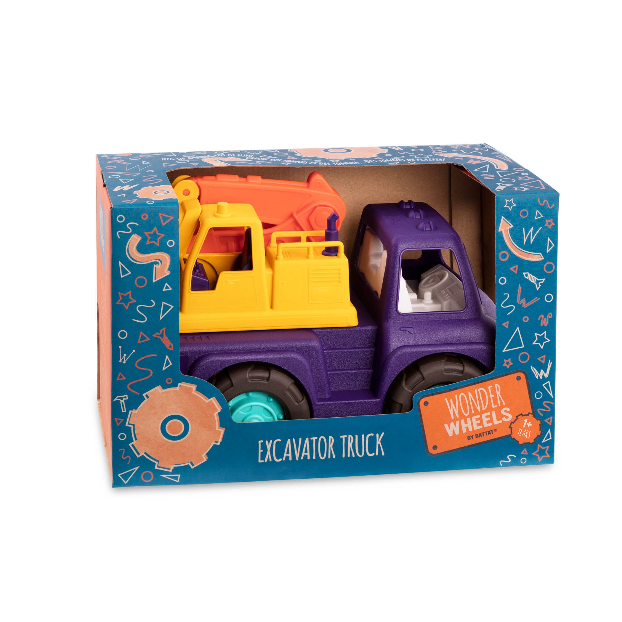 Wonder Wheels - Excavator Truck | Battat