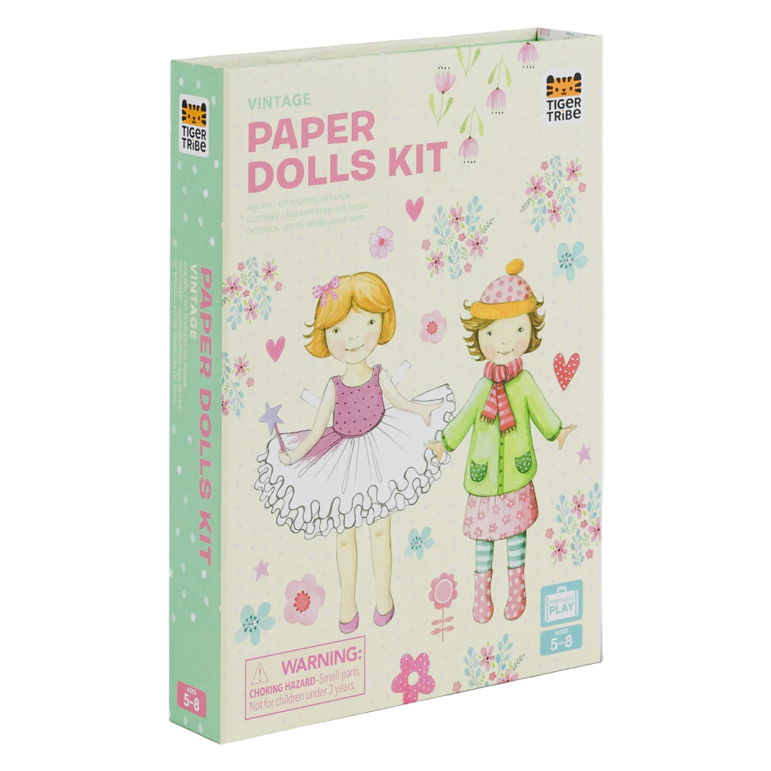 Vintage Paper Dolls Kit | Tiger Tribe