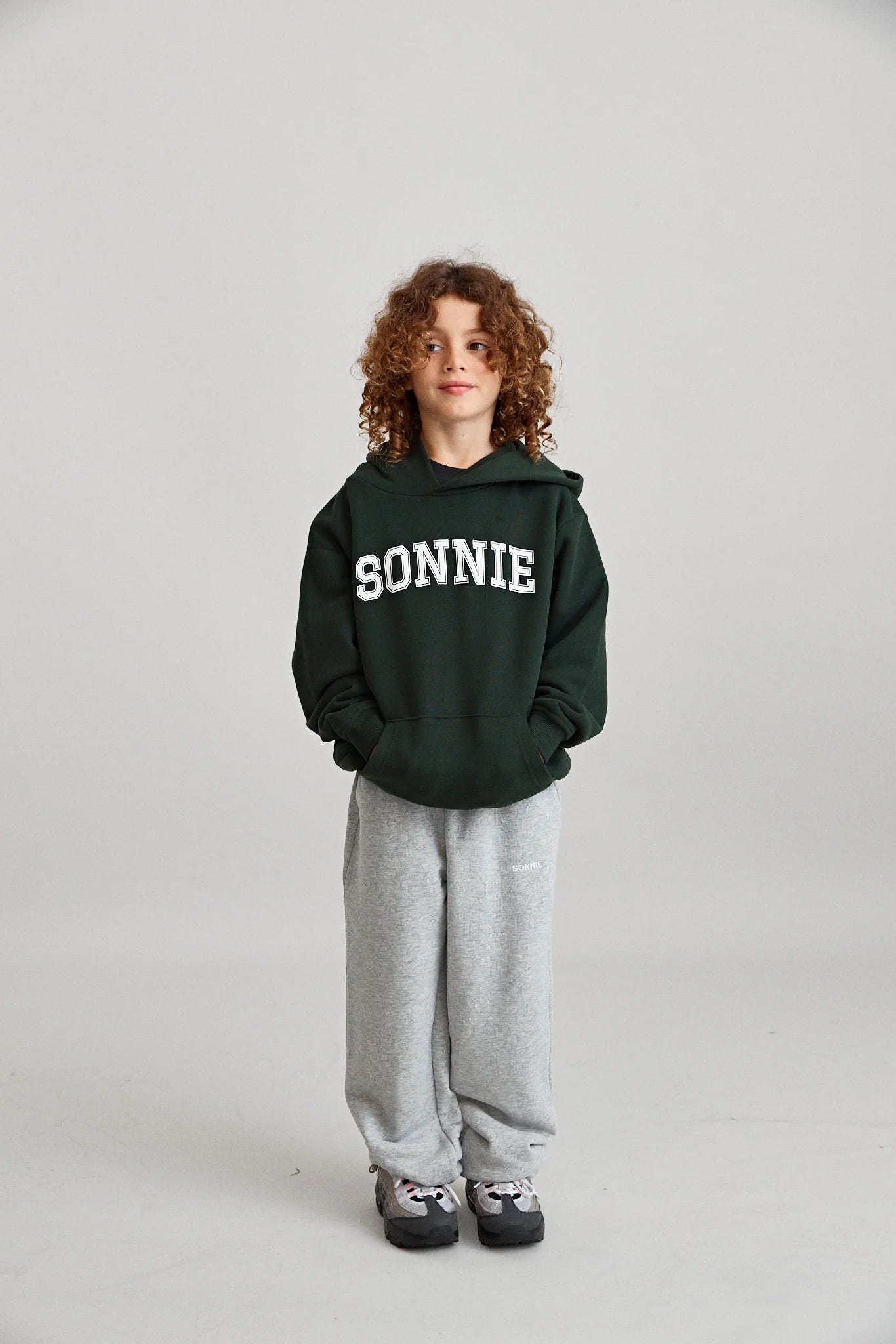 Varsity Hoodie - Forest Green | Sonnie