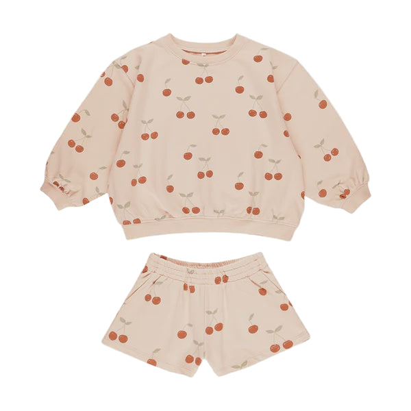 Summer Terry Set || Cherries | Rylee + Cru