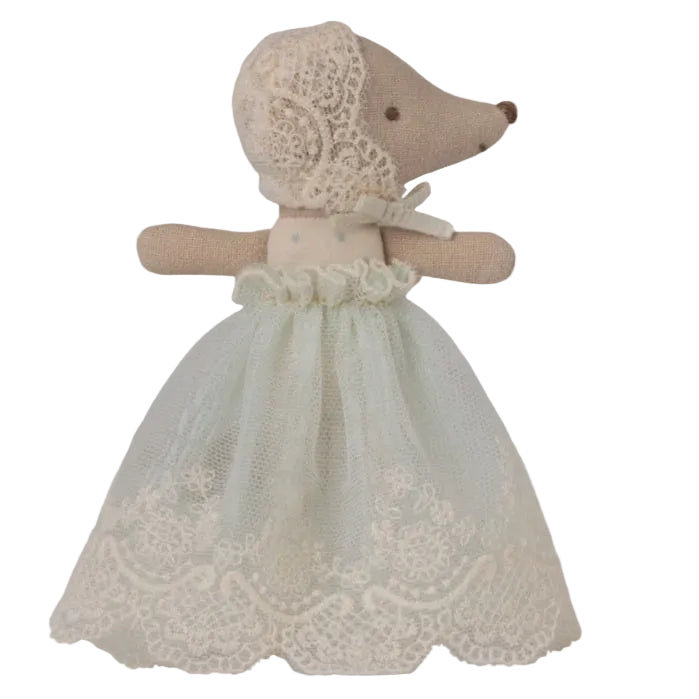 Baby Mouse in Gown - Mint | Maileg