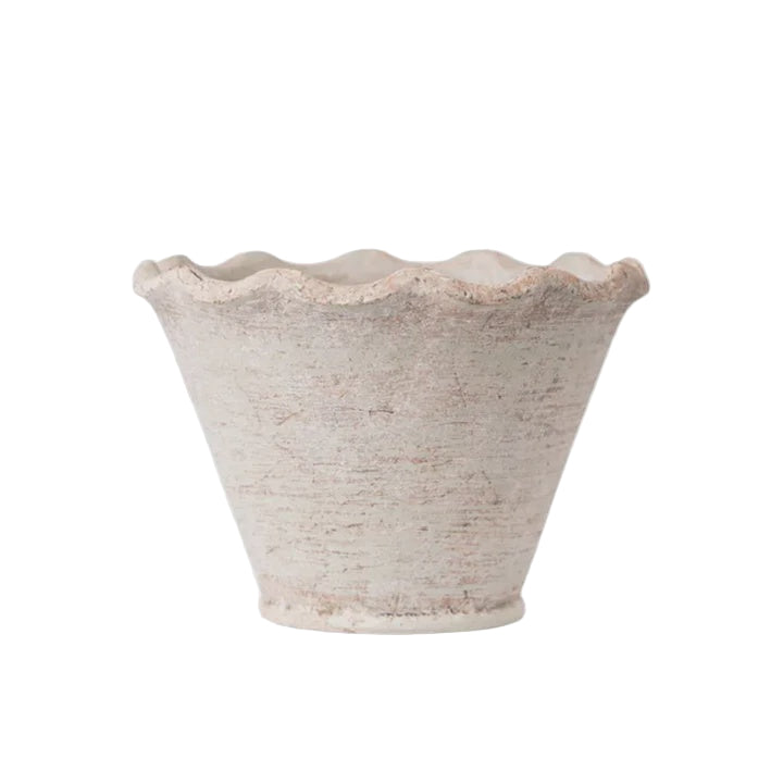 Wavy Planter Pot - Large | French Country