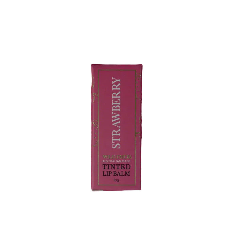 Strawberry Tinted Lip Balm | Wild Emery