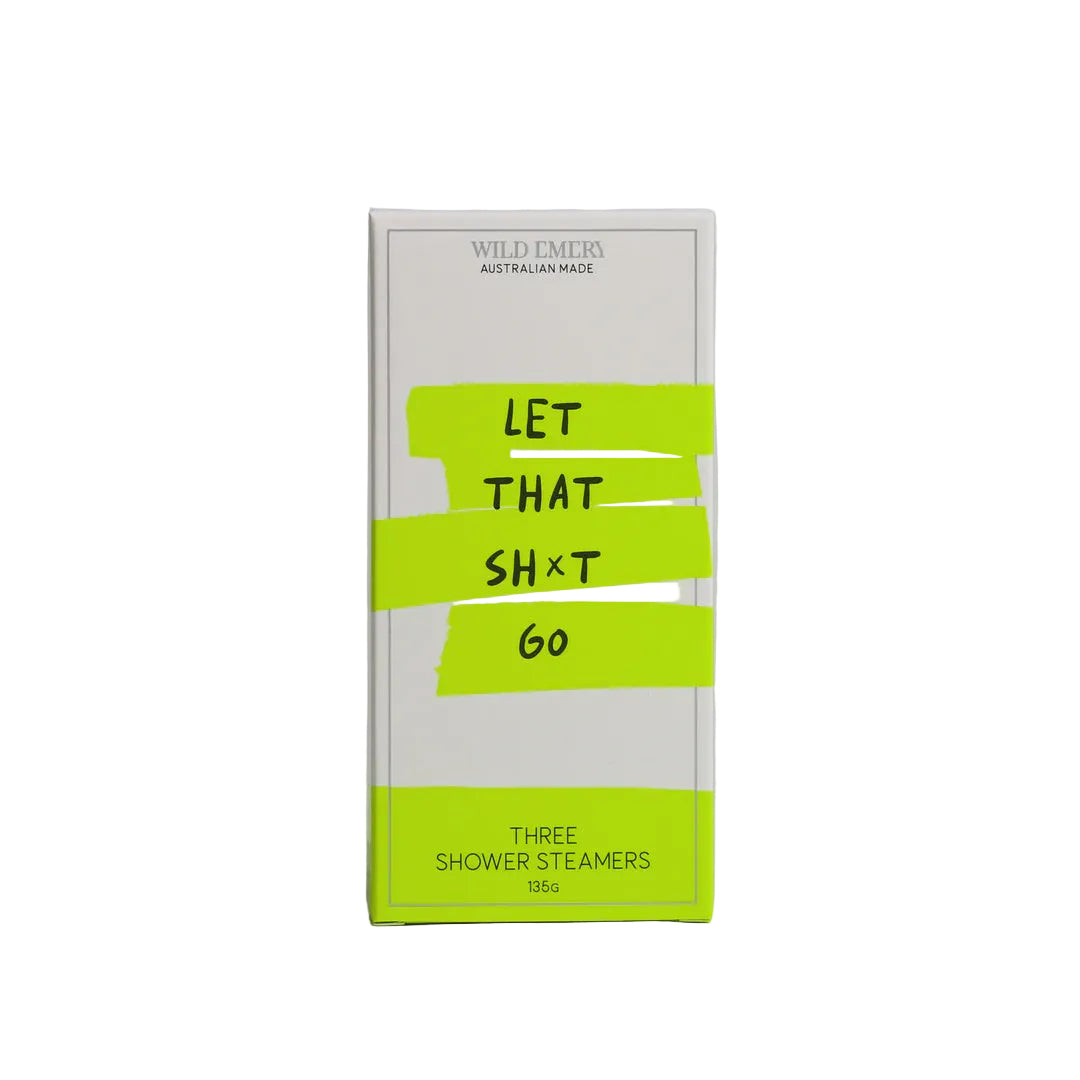 Let That Sh*t Go - Shower Steamer 3 Pack | Wild Emery