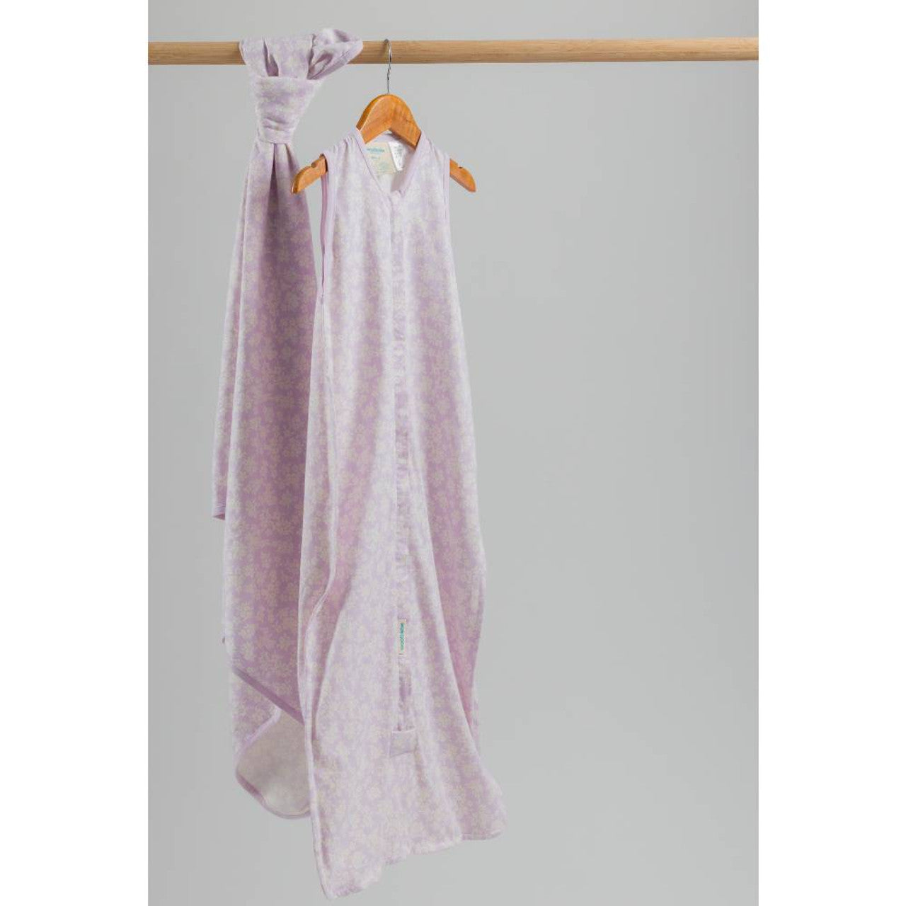 Summer Sleeping Bag - Mauve Manuka | Woolbabe