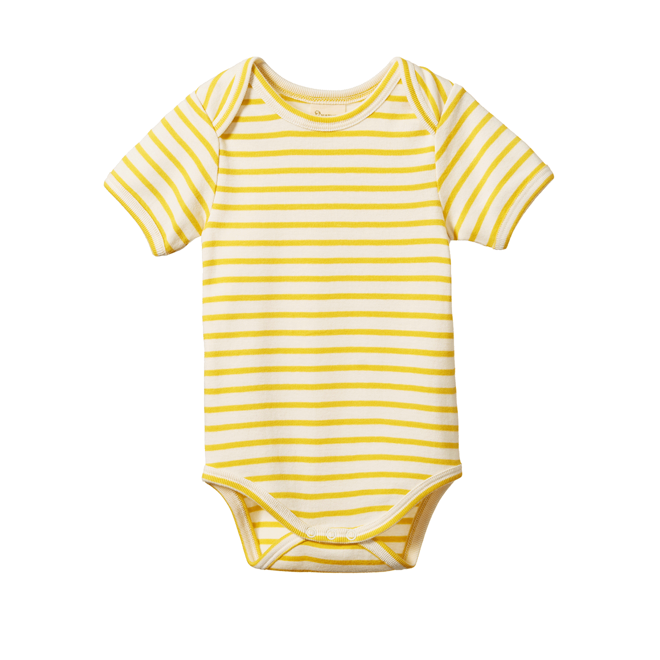 SHORT SLEEVE BODYSUIT - Sunburst Sailor Stripe | Nature Baby