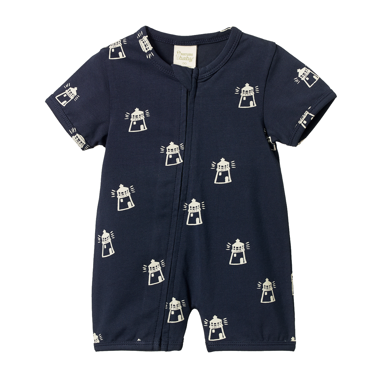 SUMMER DREAMLANDS SUIT - Lighthouse Print  | Nature Baby