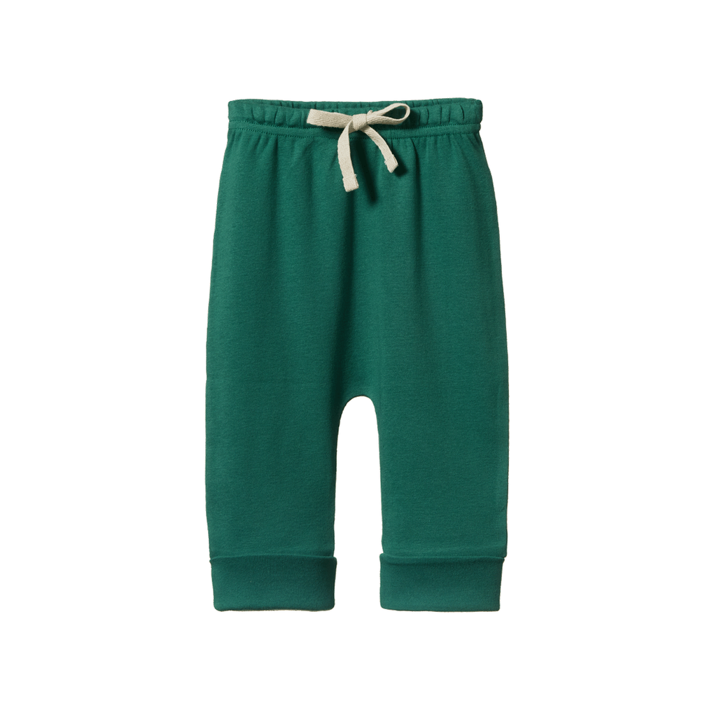 DRAWSTRING PANTS. Peppermint | Nature Baby