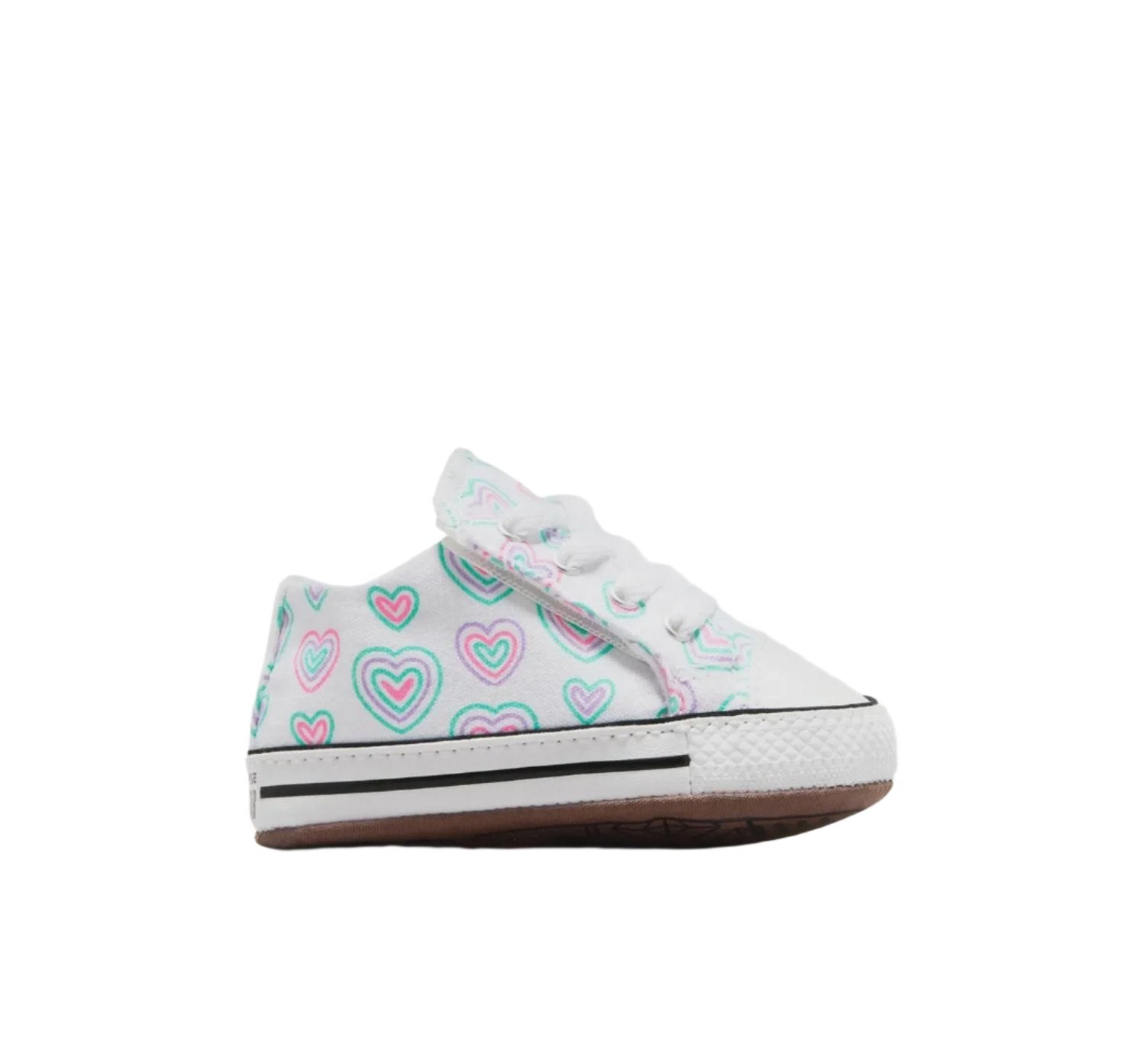 Chuck Taylor All Star Hearts Easy On Cribster Low Top White | Converse