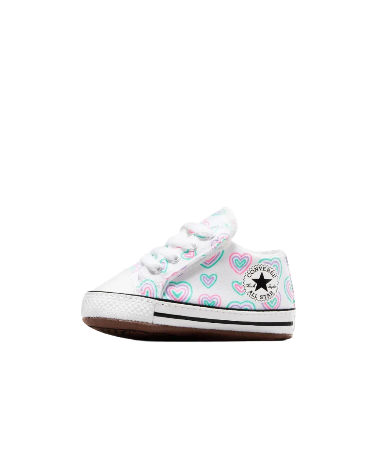 Chuck Taylor All Star Hearts Easy On Cribster Low Top White | Converse