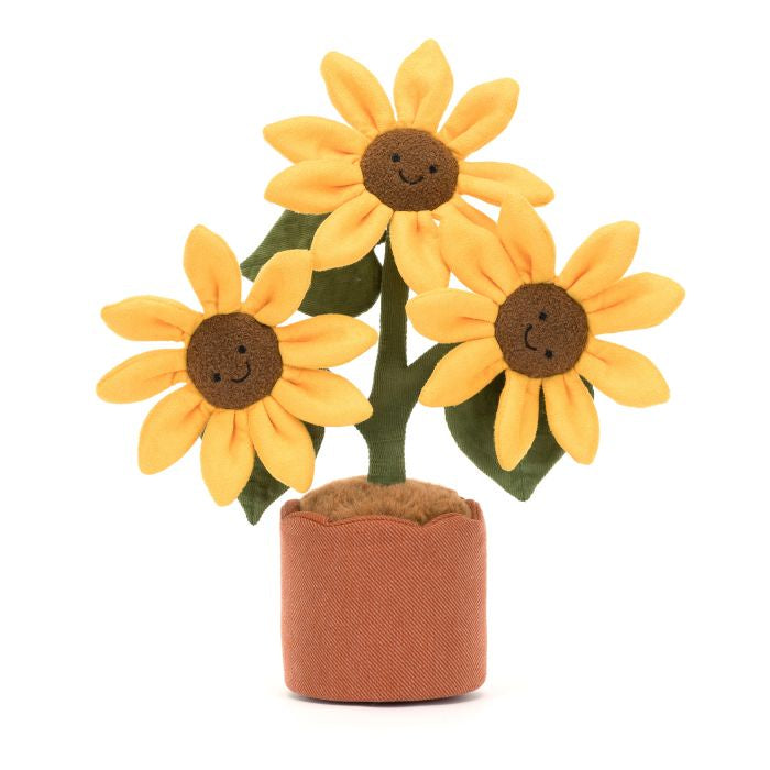 Amuseables Potted Sunflower 11x11x35cm - Jellycat