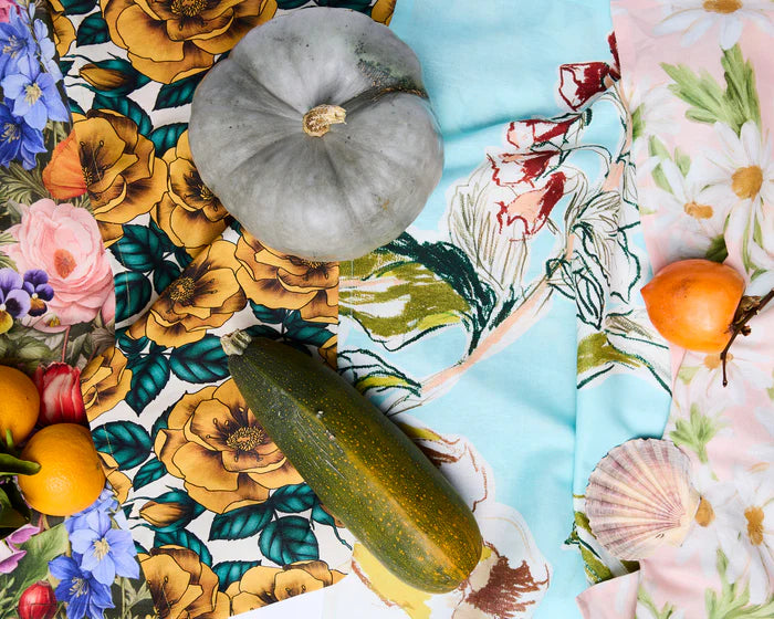 Golden Peony Tea Towel | Kip & Co