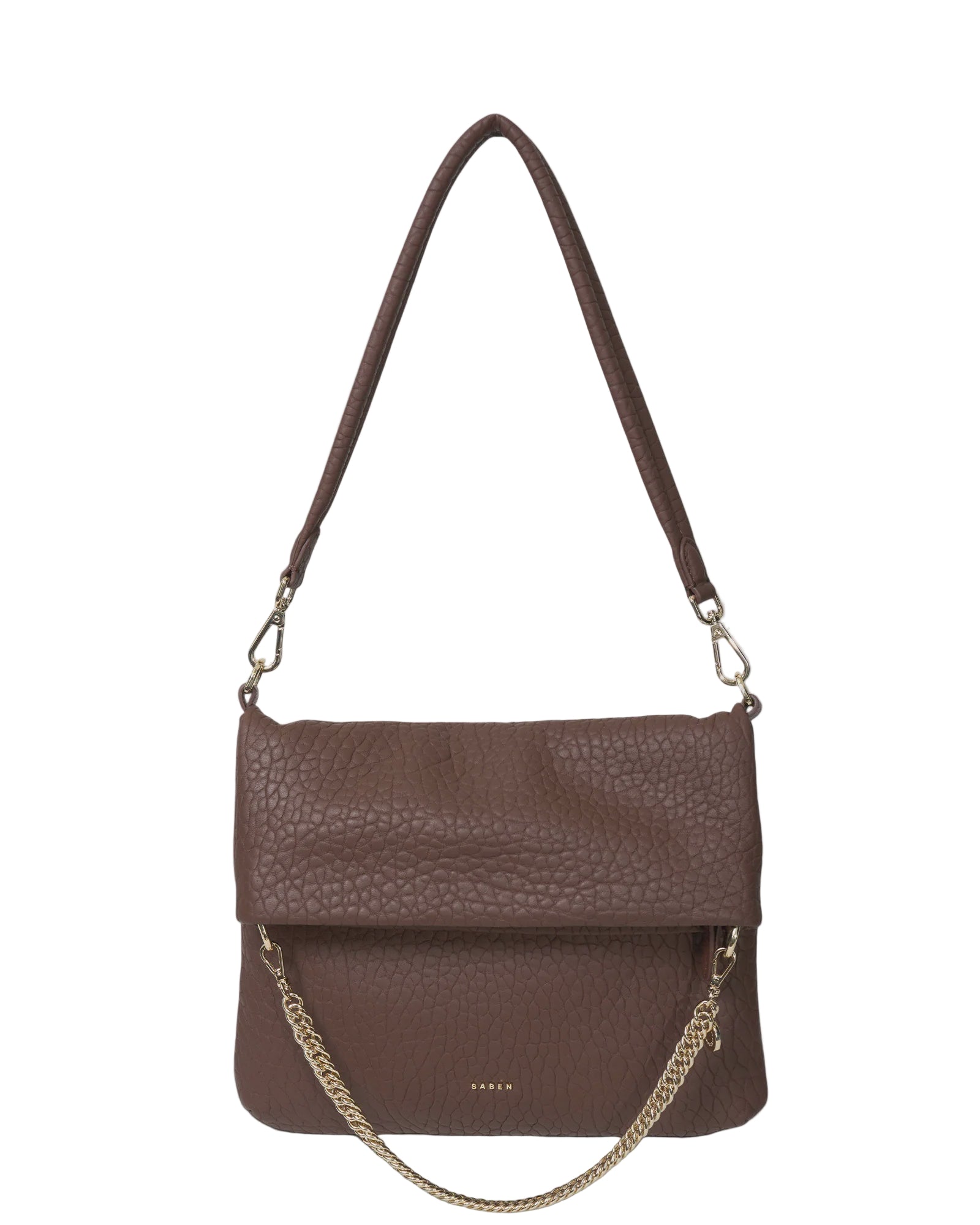 Daria Shoulder Bag Umber Bubble | Saben