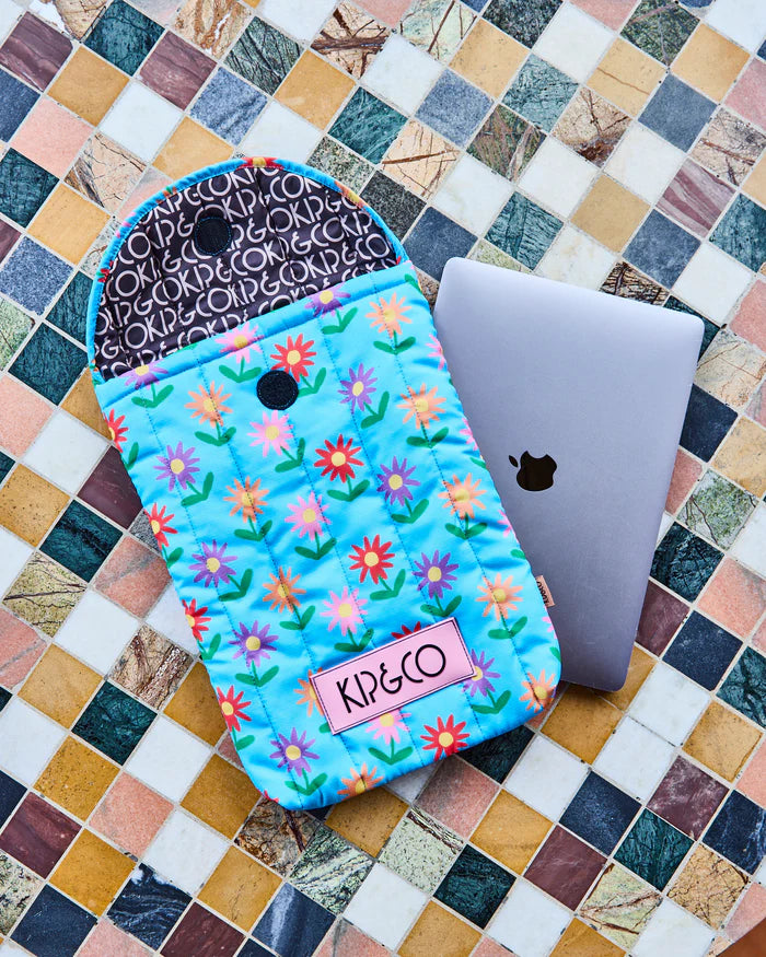Little Flowers Laptop Pouch | Kip & Co