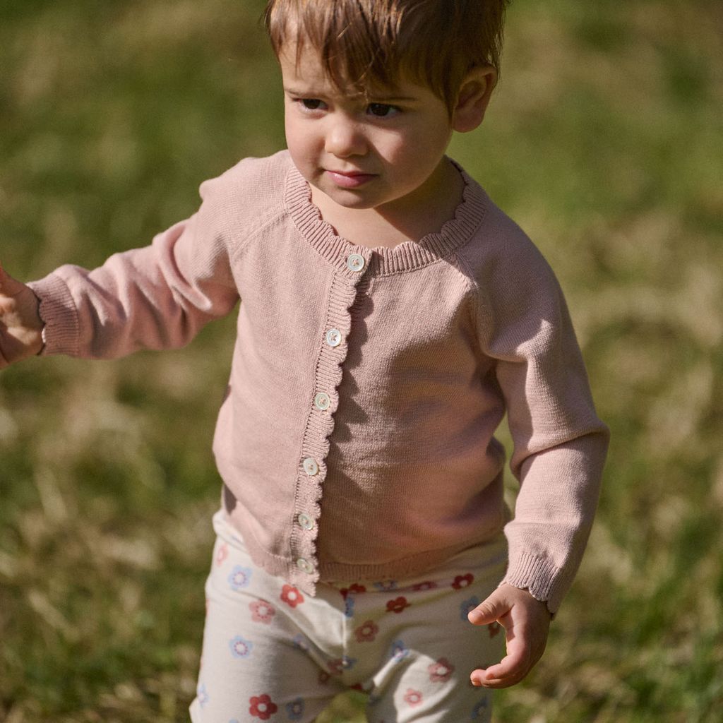 LEGGINGS - Petite Flora Stamp Print | Nature Baby