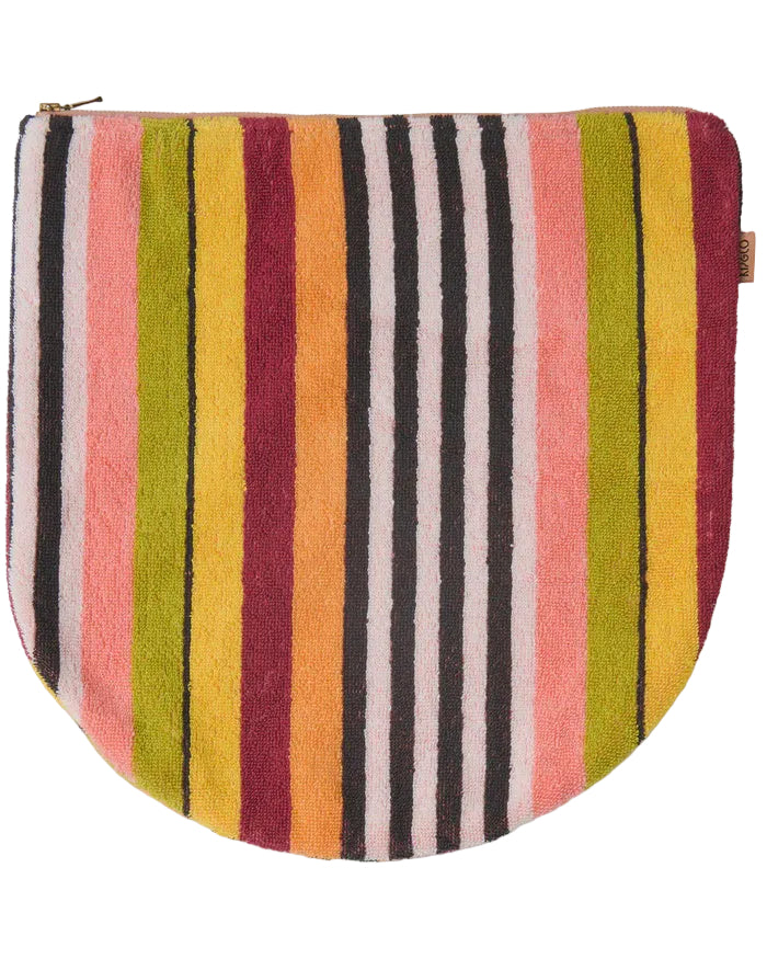 Casablanca Stripe Terry Beach Carry All Pouch | Kip & Co