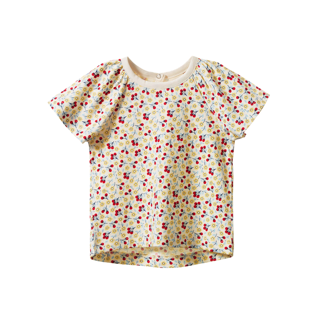 FAYE TEE - Kitchen Garden Print | Nature Baby
