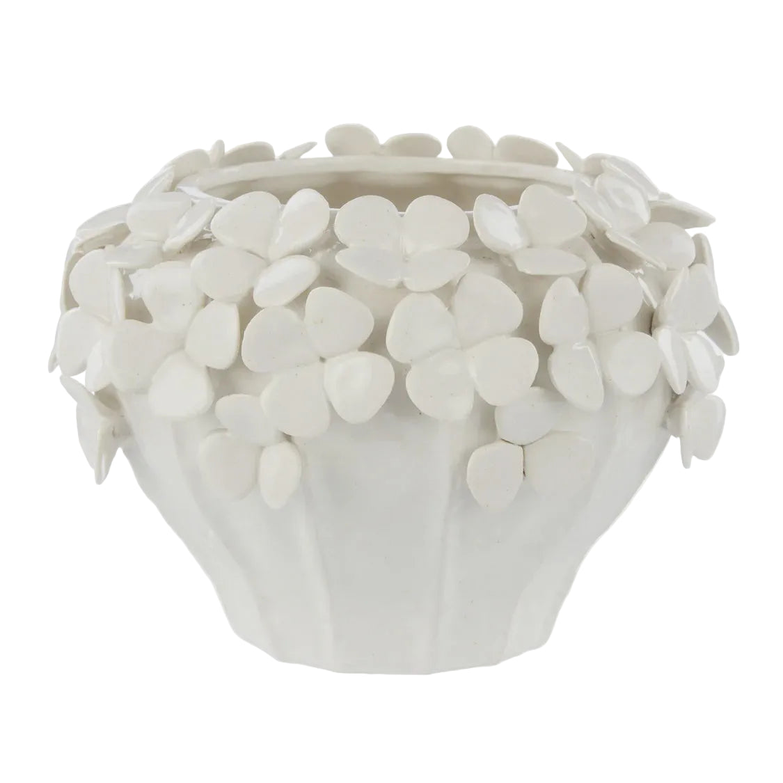 Hyacinth Ceramic Vase White | Society Home
