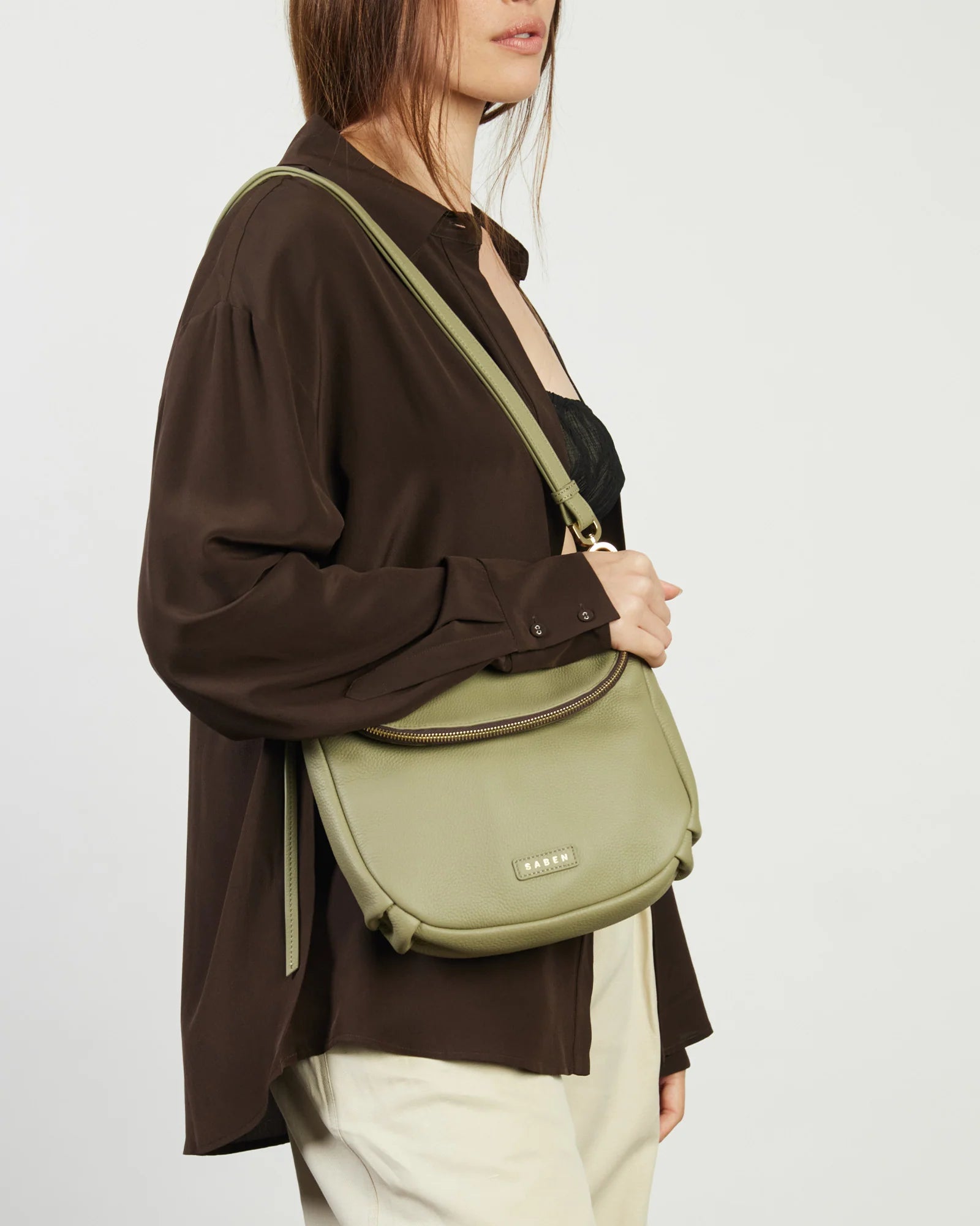 Fifi Crossbody Eucalyptus | Saben