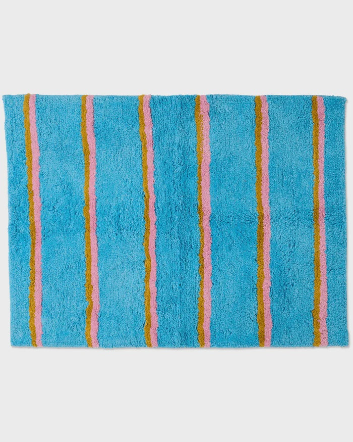 Aegean Stripe Bath Mat | Kip & Co