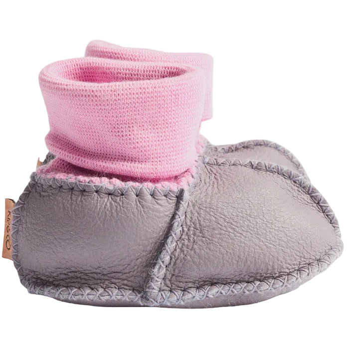 Lilac Baby Booties | Kip & Co