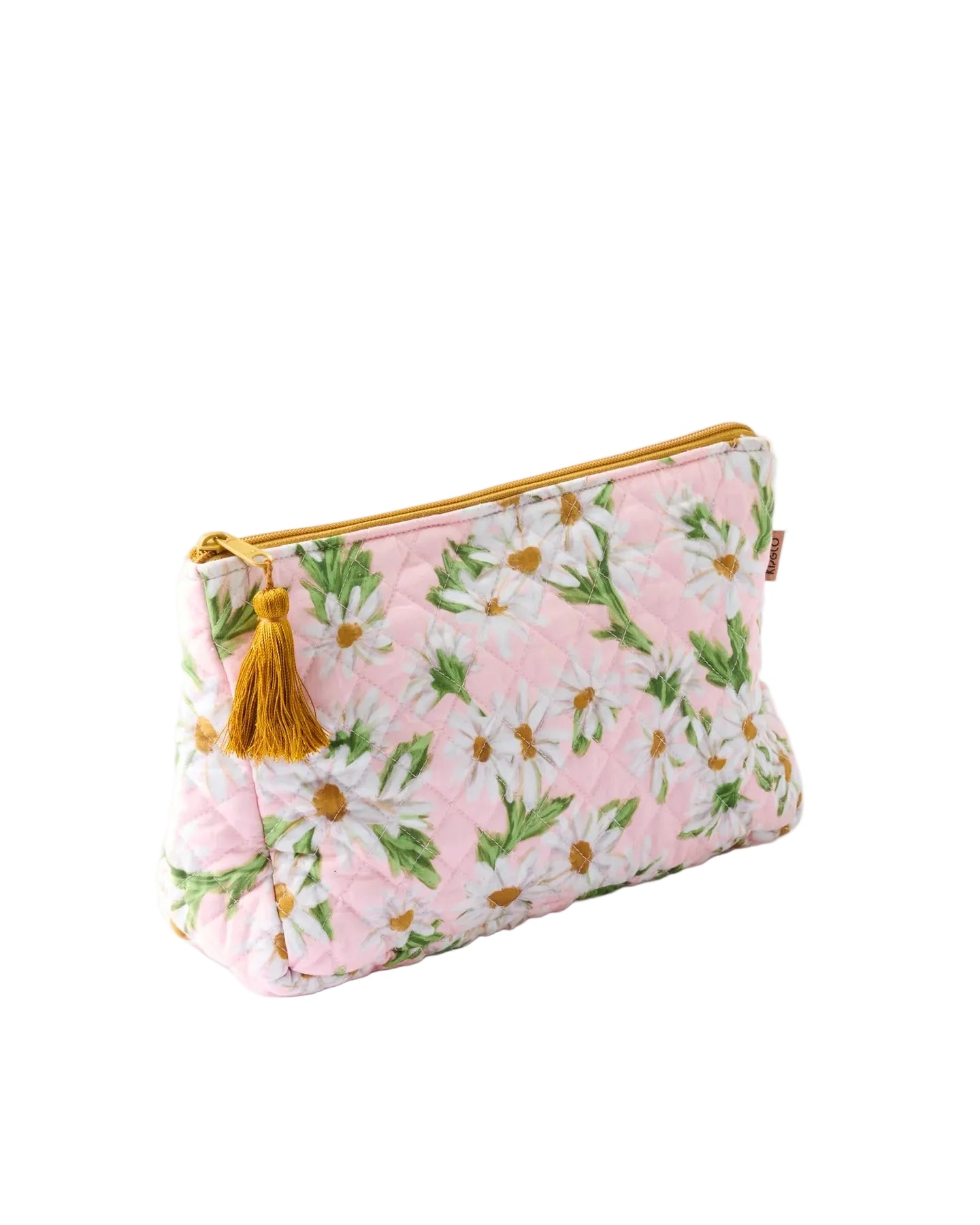 Sweet Daisy Quilted Cotton Toiletry Purse | Kip & Co