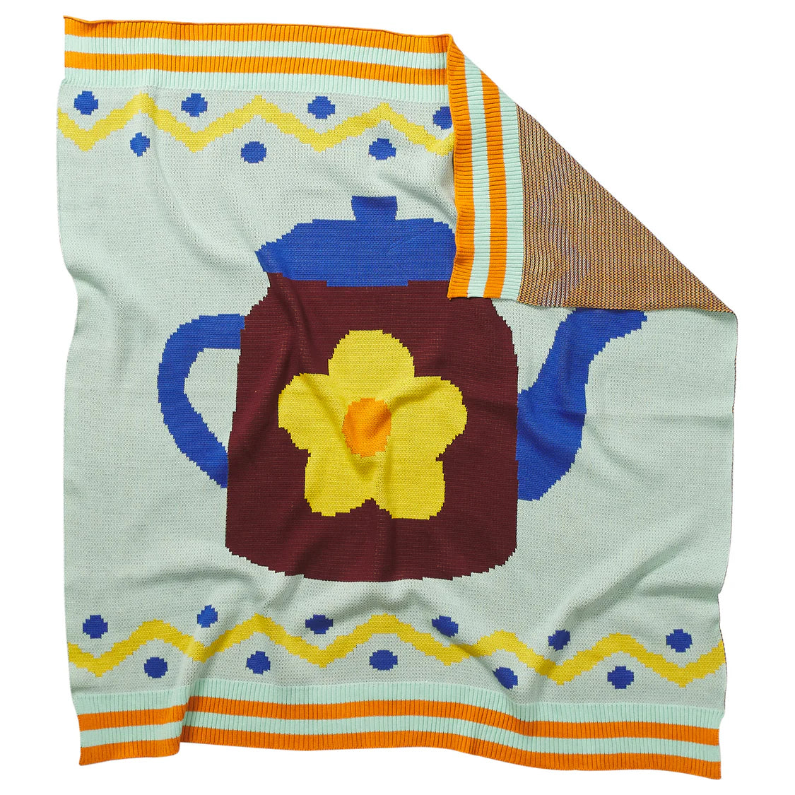 Anika Baby Blanket - Cot | Sage x Clare