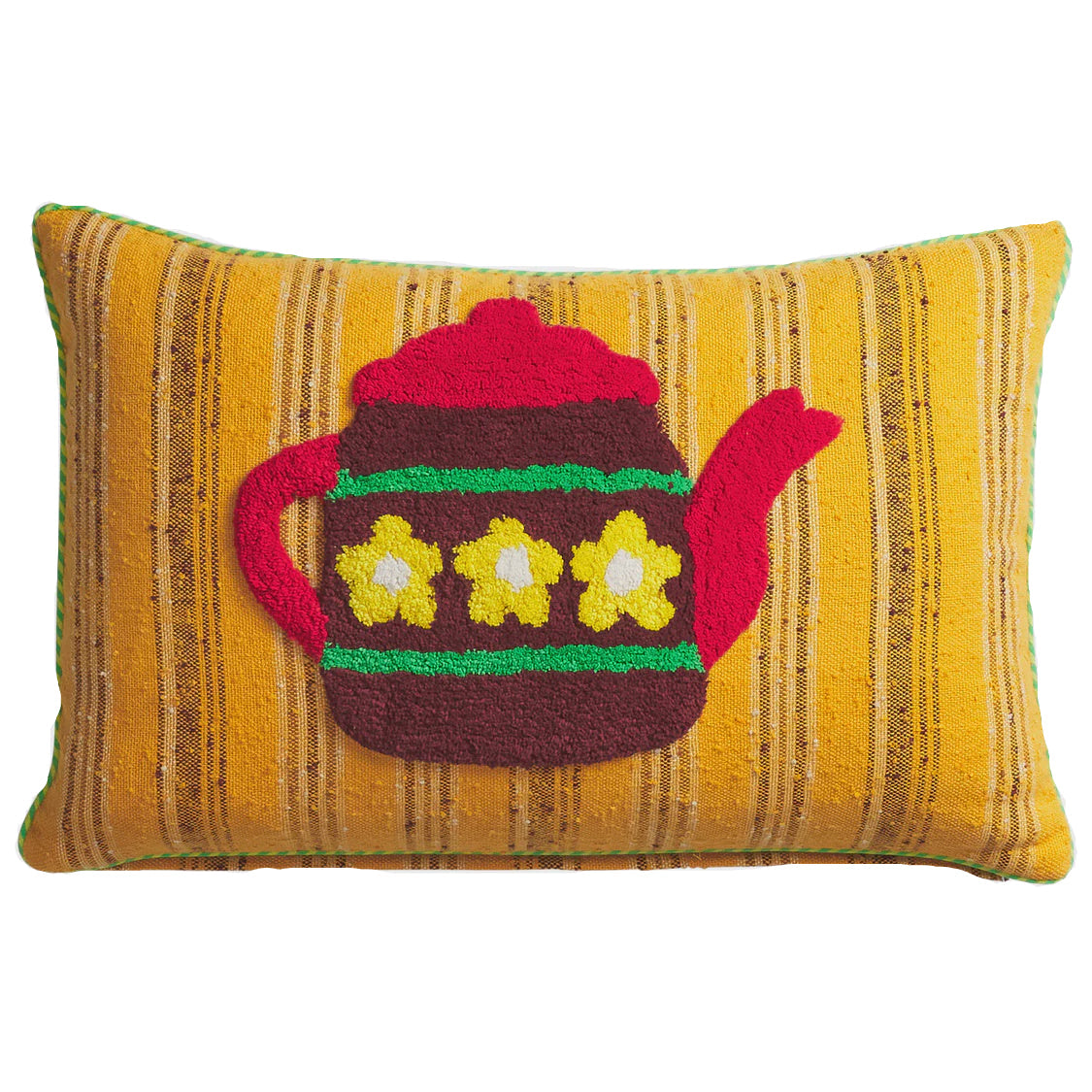 Rita Tufted Cushion | Sage x Clare
