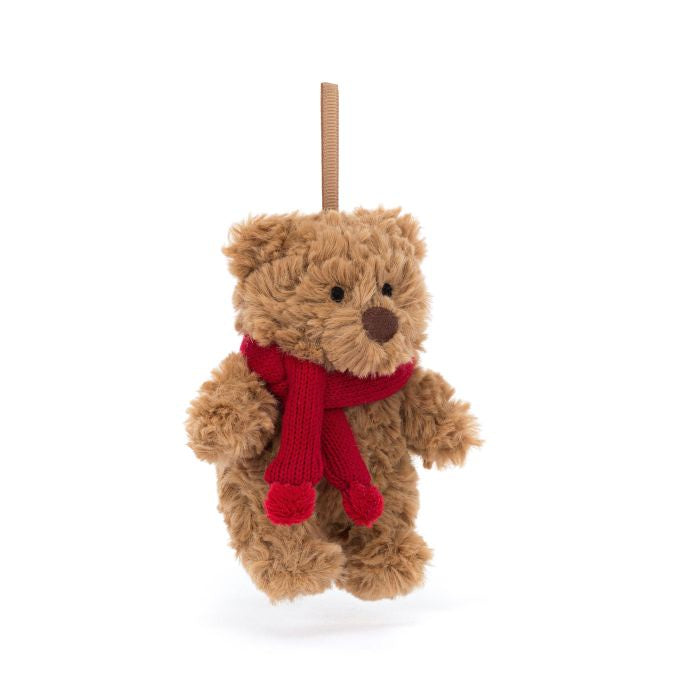 Bartholomew Bear Decoration Brown 5x6x12cm | Jellycat