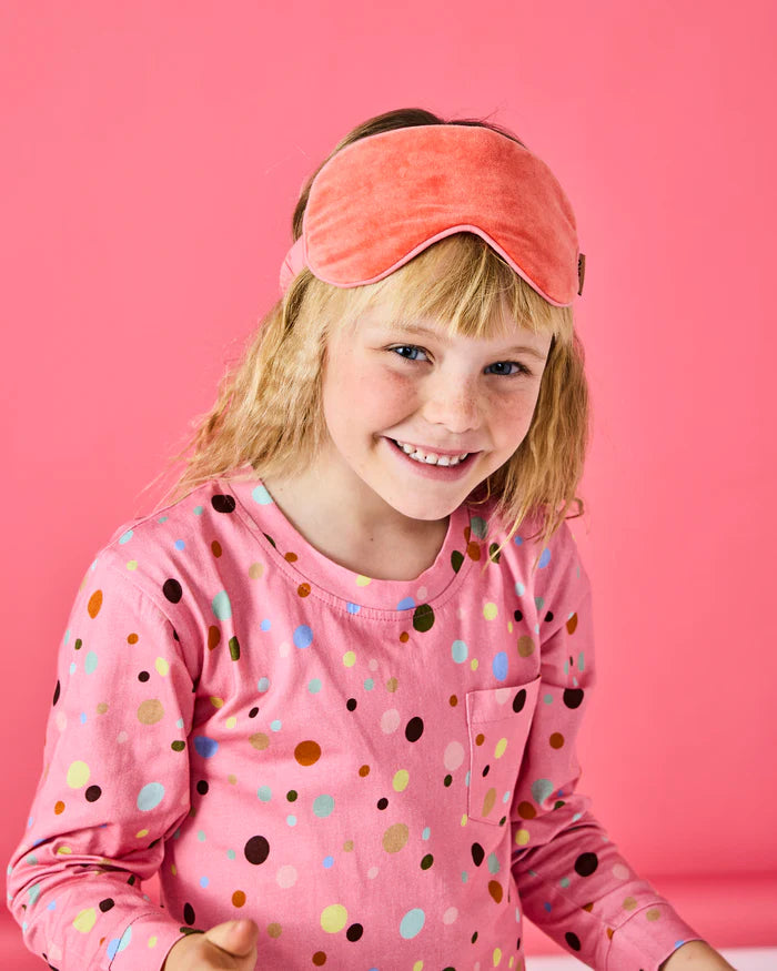 Poppy Queen Velvet Eye Mask | Kip & Co