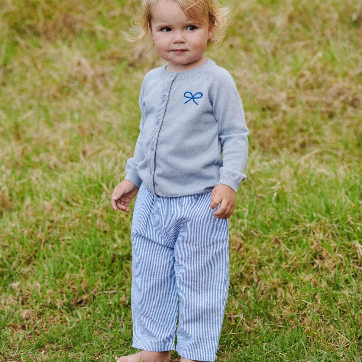 DAE PANTS LINEN | Blue Stripe | Nature Baby