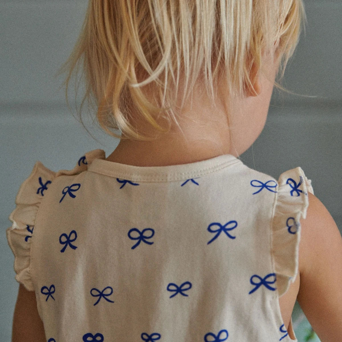 FLEUR TEE | Ribbons Print | Nature Baby