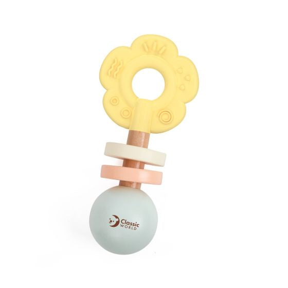 Flower Baby Rattle | Classic World