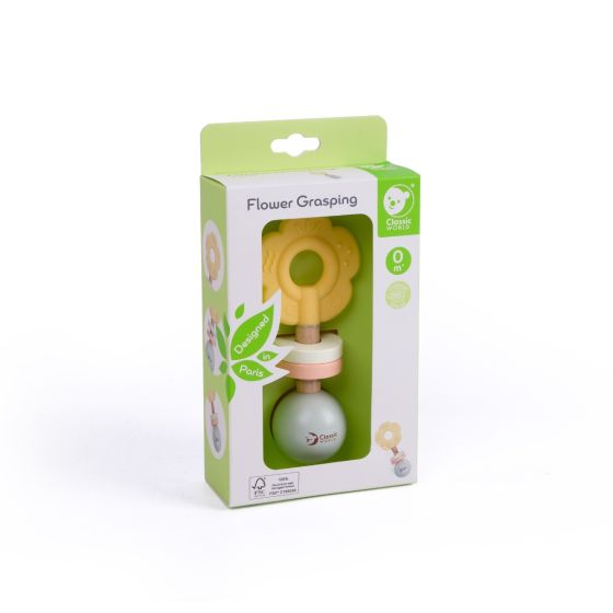 Flower Baby Rattle | Classic World
