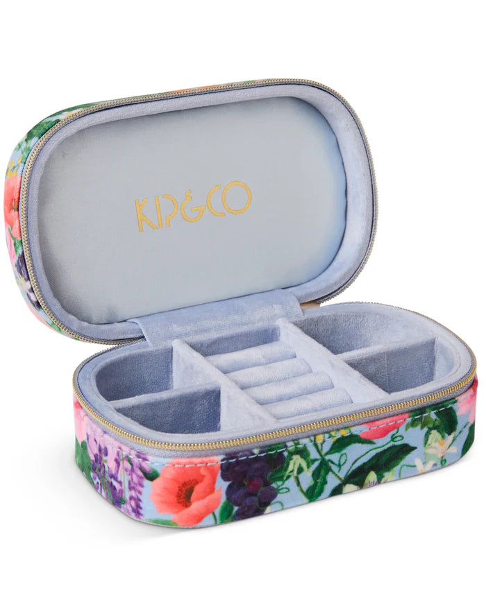 Spring In The Air Travel Velvet Jewellery Box | Kip & Co