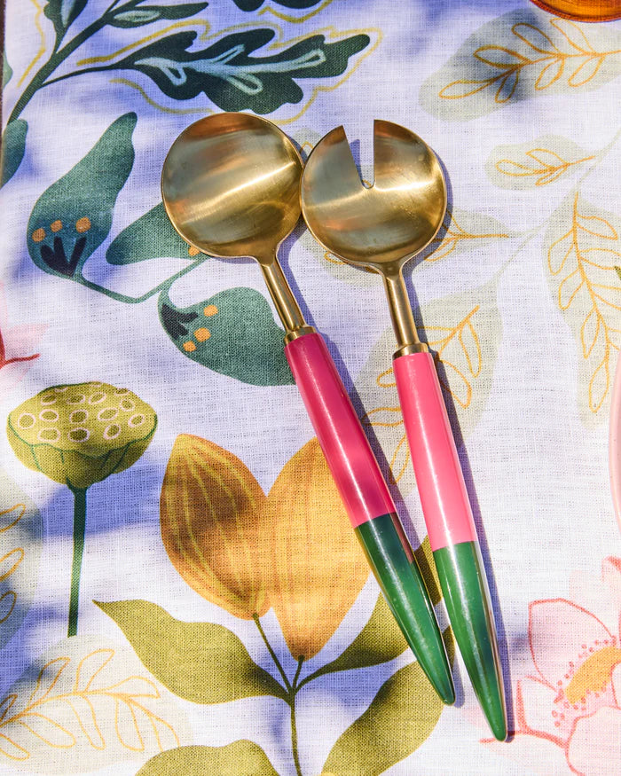 Tuscan Days Brasserie Salad Servers One Size | Kip & Co
