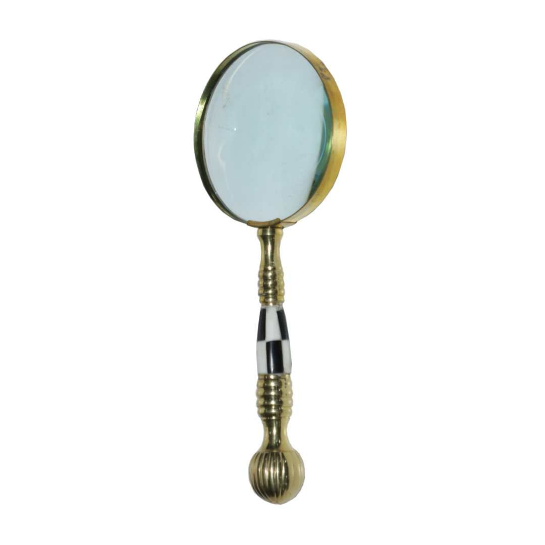 Checkered Magnifying Glass | Barron Imports
