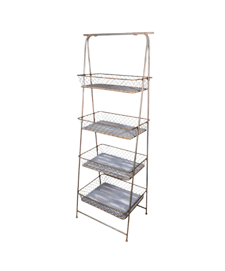 Four Shelf Stand | French Country
