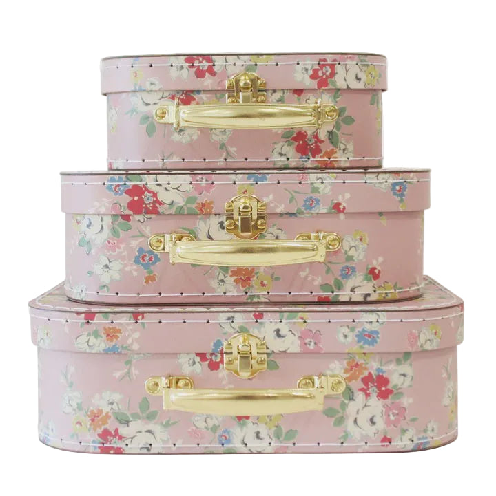 Kids Carry Case Set Vintage Rose | Alimrose