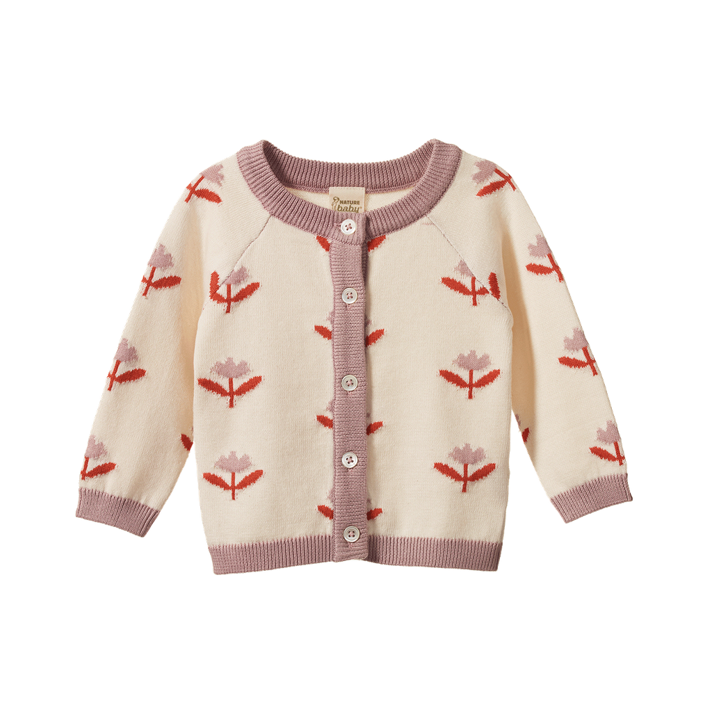 PIPER CARDIGAN - Fleurette | Nature Baby