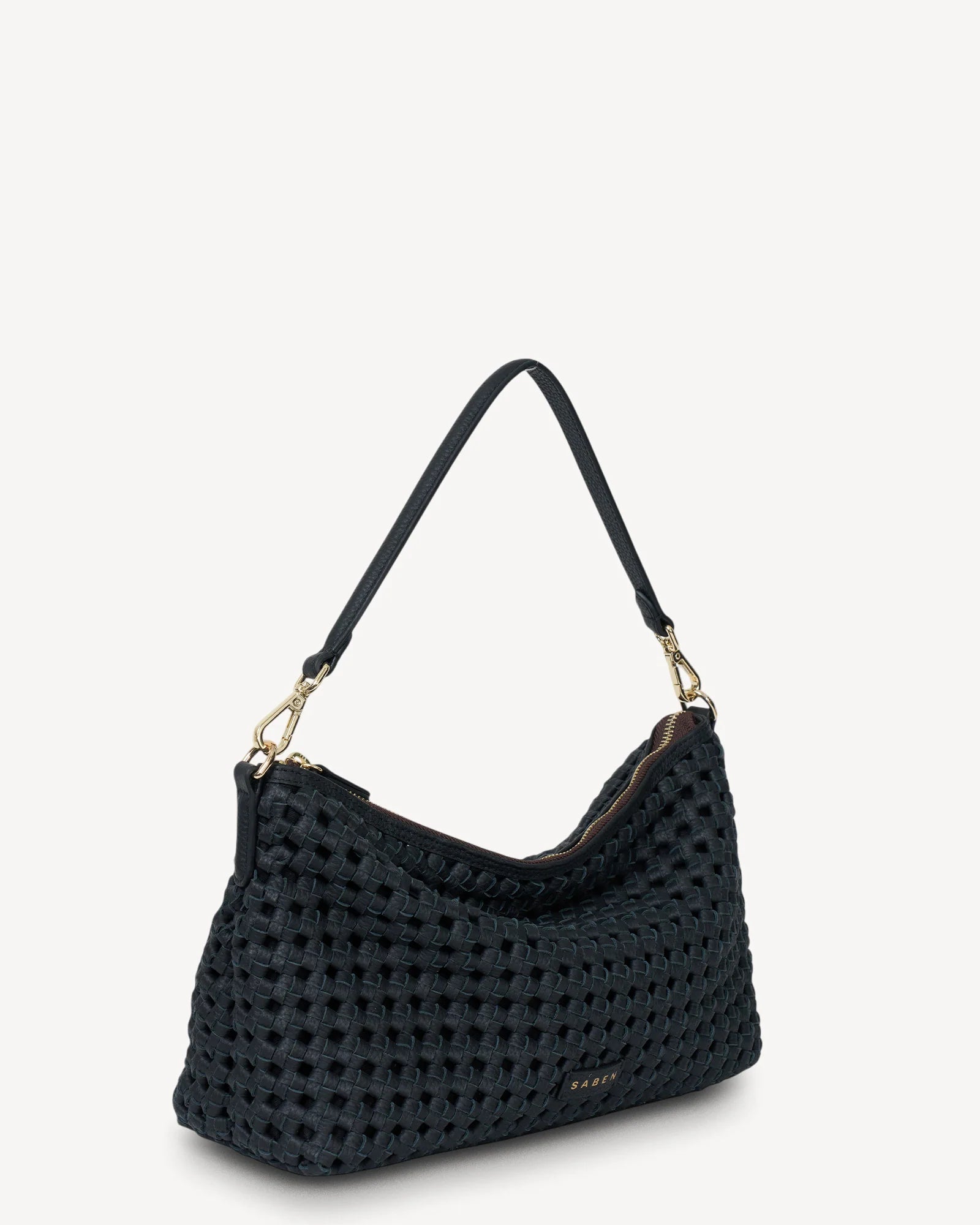 Claudia Crossbody Black Braid | Saben