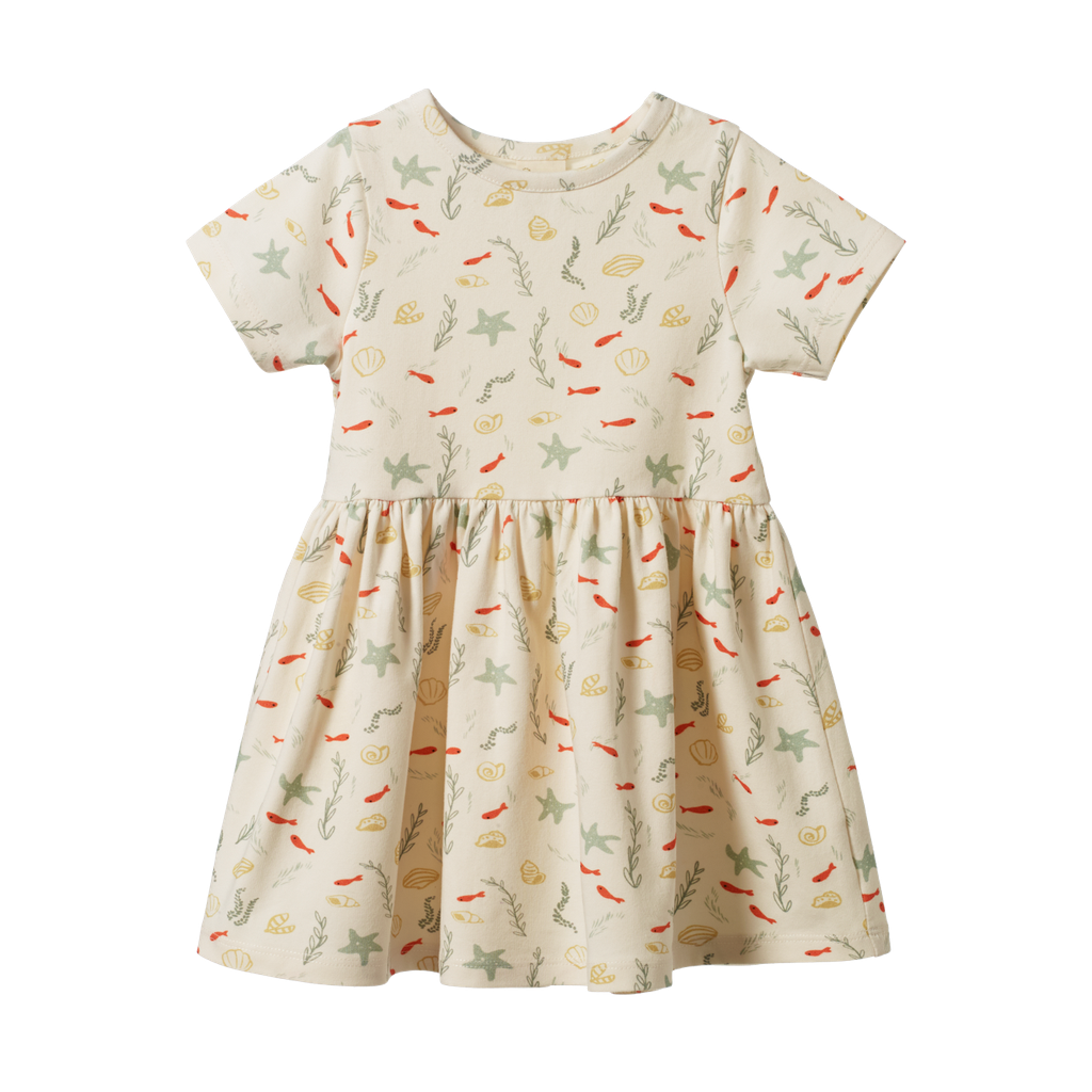 SATURDAY DRESS - Snorkel Print | Nature Baby