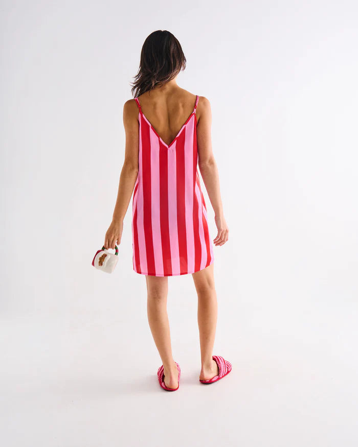 Santa Baby Adult Eco Satin Cami Nightie | Kip & Co